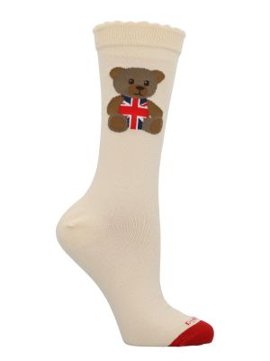 Imagen 1 del producto Calcetín Algodón Mujer C St Uk Bear Beige