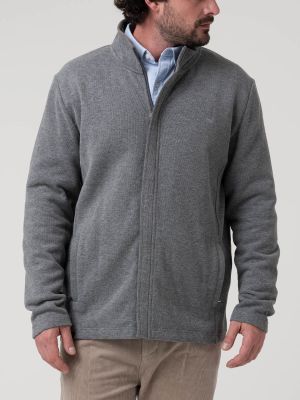 Imagen 1 del producto Polerón Algodón Orgánico Doble Gris Hombre