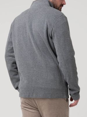 Imagen 2 del producto Polerón Algodón Orgánico Doble Gris Hombre