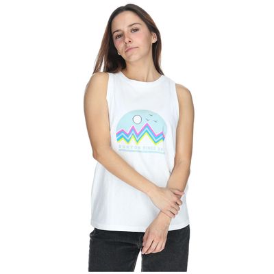Imagen 1 del producto Polera S/M Mujer Lounge Blanco