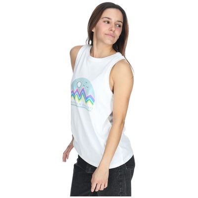 Imagen 2 del producto Polera S/M Mujer Lounge Blanco