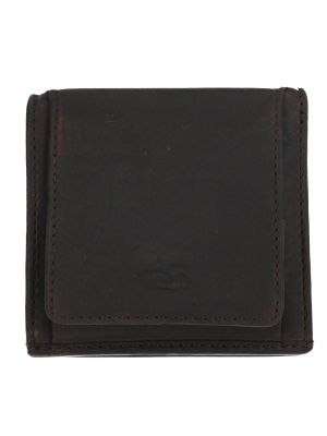 Billetera Cuero Unisex Tc Trani Pocket Café