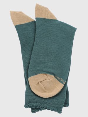 Imagen 2 del producto Calcetin Algodón Mujer C St Palm Azul