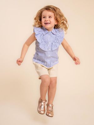 Imagen 2 del producto Zapato Cuero Naranja Claro Niña Poppy (19-25)