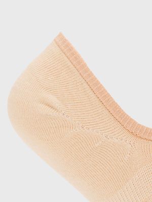 Imagen 2 del producto Calcetin Algodón Mujer Inv S Liso Beige