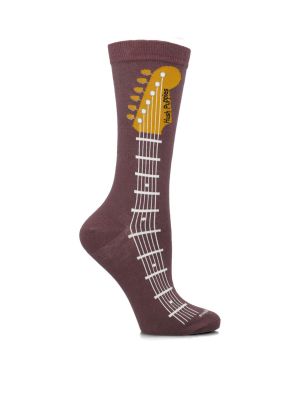 Imagen 2 del producto Calcetín Algodón Mujer Diff Guitar Morado