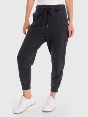 Pantalón Buzo Mujer Creta Negro