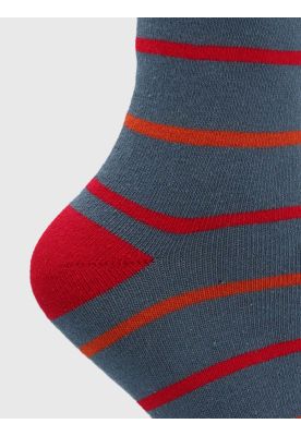 Imagen 2 del producto Calcetin Algodón Mujer Heavy Lines Azul