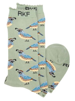 Imagen 2 del producto Calcetin Bambú Mujer St Codorniz Verde