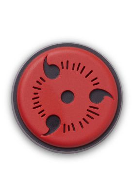 Jibbitz Crocs Símbolo de Naruto Rojo