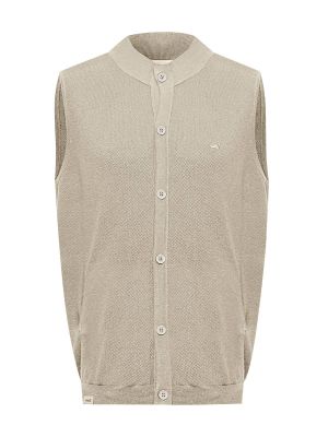 Sweater Algodón Orgánico Hombre Vera Gris