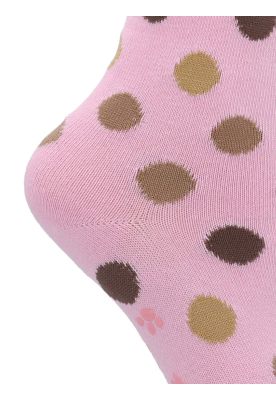 Imagen 2 del producto Calcetin Algodón Niña Kh St Circle Rosado