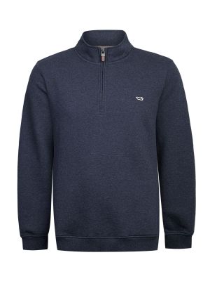 Imagen 1 del producto Polerón Algodón Orgánico Hombre Trenzo Azul