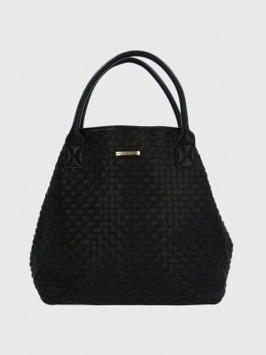 Cartera Ecocuero Mujer Bratt Tote Negro