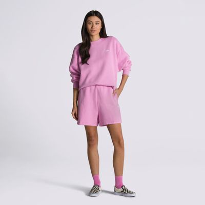 Short Wm Comfycush Fleece Rosado Mujer