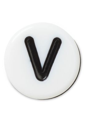 Jibbitz Crocs V Pequeña Carta de Amistad Blanco