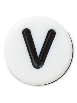 Jibbitz Crocs V Pequeña Carta de Amistad Blanco