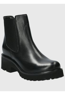 Botín Cuero Mujer Cassia Negro