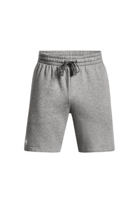 Shorts Fleece UA Rival Gris para hombre