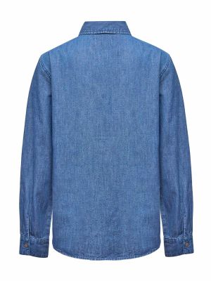 Imagen 2 del producto Blusa Algodón Mujer Blume Azul