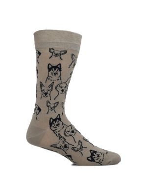 Imagen 1 del producto Calcetín Algodón Hombre C Dogs Gris