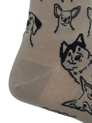 Imagen 2 del producto Calcetín Algodón Hombre C Dogs Gris