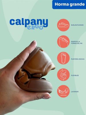 Imagen 2 del producto Sandalia Cuero Ergonómica Nino Kentucky Café