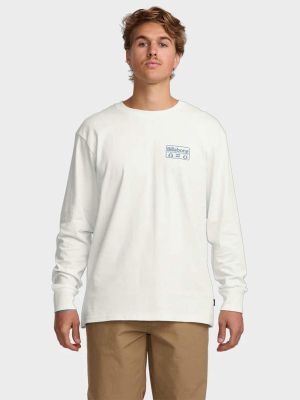 Polera Manga Larga Hombre Range A/Div Blanca Billabong