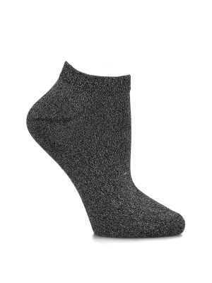 Imagen 1 del producto Calcetín Algodón Mujer Ped Lurex Gris