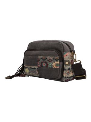 Imagen 2 del producto Cartera Textil Mujer Kaur Cross Gris