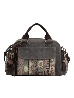 Imagen 1 del producto Cartera Papel Mujer Tzeltal Bag Gris