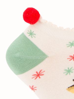 Imagen 2 del producto Calcetín Algodón Mujer Ped St Reno Beige