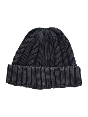 Imagen 2 del producto Gorro Algodón Unisex Beanie Braid Washed Azul