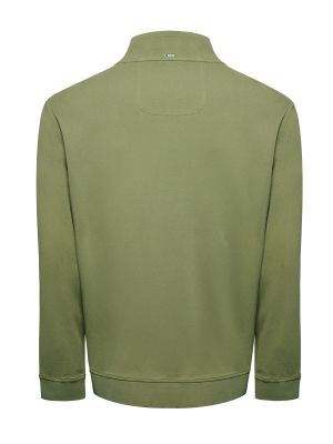 Imagen 2 del producto Polerón Algodón Pima Hombre Riminihalf Verde