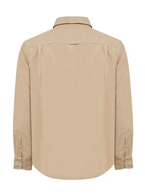 Imagen 2 del producto Camisa Algodón Orgánico Hombre Corduroy Beige