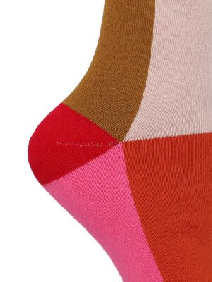 Imagen 2 del producto Calcetín Algodón Mujer Heavy Block Rosado