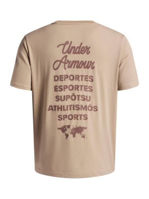Imagen 2 del producto Polera Manga Corta Lifestyle Hombre Sports Wordmark Cafe