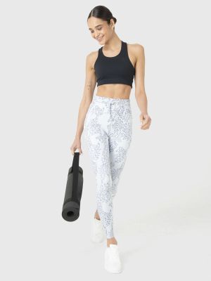 Imagen 2 del producto Calza Deportiva Mujer Drawcord Long Legg Gris