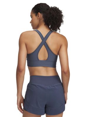 Imagen 2 del producto Sostén Deportivo Crossback Long Mujer Gris