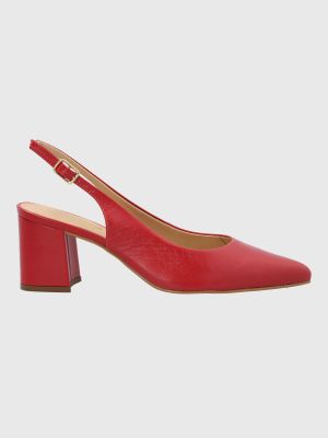 Imagen 2 del producto Zapato Vestir Mujer Cuero Debbia Rojo