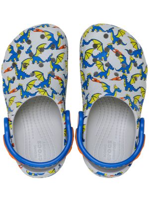 Imagen 2 del producto Zueco Niños Pequeños Classic Dragon T Blanco