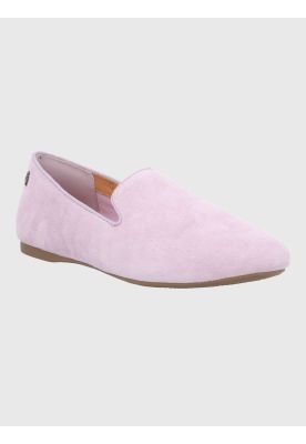 Mocasin Cuero Mujer Oda Morado