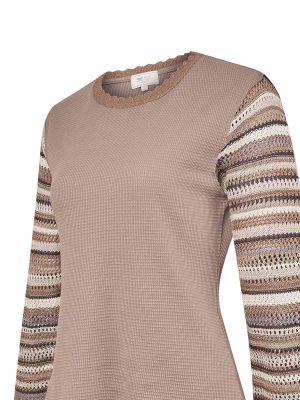 Imagen 2 del producto Polera Algodon Organico Mujer Acacia Café