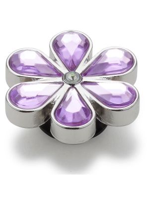 Imagen 2 del producto Jibbitz Margarita con Gemas Morada