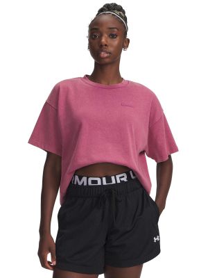 Imagen 1 del producto Polera Manga Corta Lifestyle  mujer  Boxy Wash HW rojo 