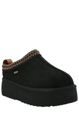Pantufla Luton Mujer Negro