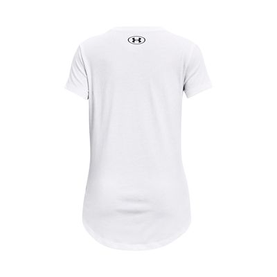 Imagen 2 del producto Polera manga corta UA para niña Blanco
