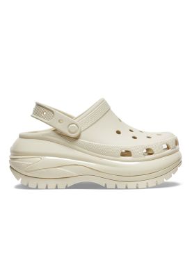 Zueco Crocs Mujer Mega Crush Clog Beige