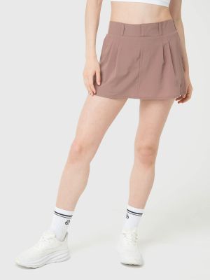 Falda Mujer Court Café Claro