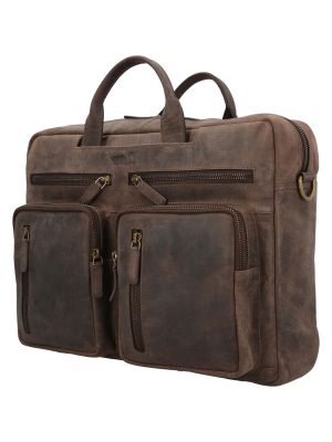 Imagen 2 del producto Maletin Cuero Hombre Ks Kurt Backbag Café